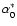 $\alpha_0^*$