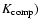 $K_{\rm comp})$