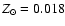 $Z_{\rm\odot}=0.018$