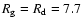 $R_{\rm g}=R_{\rm d}=7.7$