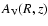 $A_{\rm V}(R,z)$