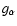 $g_\alpha$