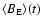 $\langle B_{\rm E}\rangle(t)$