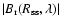 $\vert B_{\rm r}(R_{\rm ss},\lambda)\vert$