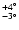 $^{+4^{\circ}}_{-3^{\circ}}$