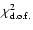 $\chi^2_{{\rm d.o.f.}}$