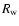$R_{\rm w}$