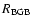 $R_{\rm BGB}$