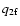 $q_{\rm 2f}$