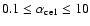 $0.1 \leq \alpha_{\rm ce1} \leq 10$