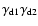 $\gamma_{\rm d1}\gamma_{\rm d2}$