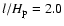 $l/H_{\rm p} = 2.0$