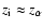 ${z}_{{\rm i}}\approx{z}_{\alpha}$