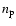 ${n}_{\rm p}$