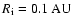 $R_{\rm i}=0.1~ {\rm AU}$