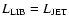 $L_{\rm LIB}=L_{\rm JET}$