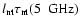 $l_{\rm nt}\tau_{\rm nt}(5~{\rm ~GHz})$