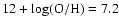 $12+\log ({\rm O/H})=7.2$