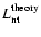$L_{\rm nt}^{\rm theory}$