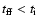 $t_{\rm ff}<t_{\rm i}$
