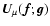 ${\vec U}_\mu(\vec{f};\vec{g})$