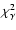 $\chi^2_\gamma$