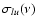 $\sigma_{lu}(\nu)$
