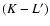 $(K-L^\prime_{\rm })$
