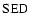 $\rm SED$