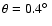 $\theta = 0.4\hbox{$^\circ$ }$