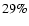 $29\%$
