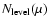 $N_{\rm level}(\mu)$