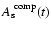 ${A}_{\rm s}^{\rm ~comp}(t)$