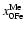 $x^{\rm Me}_{\rm0Fe}$