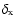$\delta _{\rm x}$