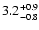 $\rm 3.2^{+0.9}_{-0.8}$