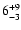 $\rm 6^{+9}_{-3}$