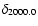 $\delta_{2000.0}$