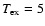 $T_{\rm ex} = 5$