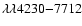 $\lambda\lambda4230{-}7712$
