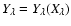 $Y_{\lambda}=Y_{\lambda}(X_{\lambda})$