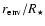 $r_{\rm env}/R_\star$