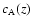 $c_{{\rm A}}(z)$