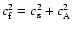 $c_{{\rm f}}^2=c_{{\rm s}}^2+
c_{{\rm A}}^2$