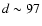 $d\sim97$