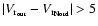 $\vert V_{\rm r_{our}}-V_{\rm r_{Nord}}\vert>5$
