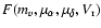 $F(m_v,\mu_\alpha,\mu_\delta,V_{\rm r})$