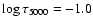 $\log\tau_{\rm 5000}=-1.0$