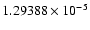 $1.29388\times 10^{-5}$