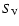 $S_{\rm V}$